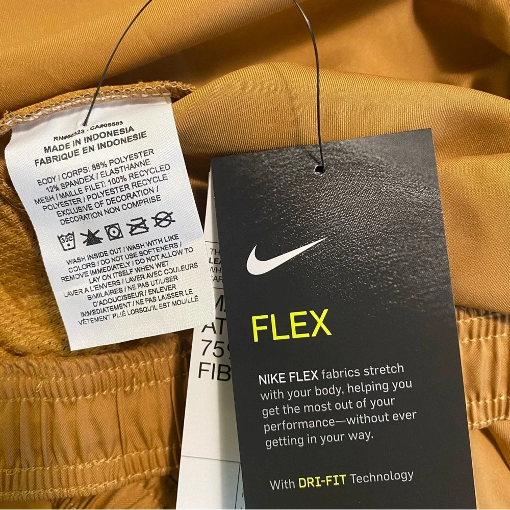 Nike Running Flex Pants Men L Tapered Fit Gym Training